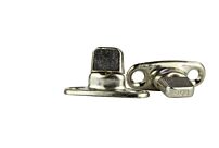 Common Sense Brass/Nickel Turn Button .635