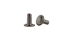 Segma Steel/Brown Enamel Capped Post