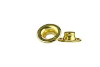 #0 Rolled Rim Grommet Brass
