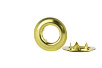 #0 Tooth Washer Brass