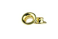 #2 Rolled Rim Grommet Brass
