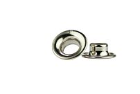#2 Rolled Rim Grommet Nickel
