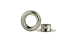 #2 Self Piercing Grommet & Self Piercing Washer Brass/Nickel