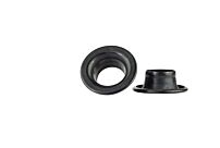 #4 Rolled Rim Grommet Dull Black Chem