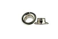 #4 Rolled Rim Grommet Nickel