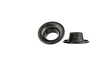 #5 Rolled Rim Grommet Dull Black Chem