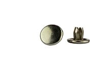 Plug Button 1/8" Steel/Nickel .037-.062