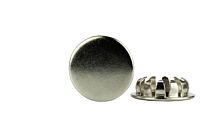 Plug Button 3/4" Steel/Nickel .109-.125