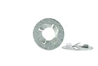 Pushnut Bolt Retainer #10 Steel/Mech Zinc