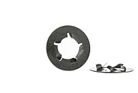 Pushnut Bolt Retainer 5/16 Steel/Black Phos