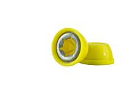 Colored Cap Type Pushnut Fastener 3/8" Plastic/Yellow