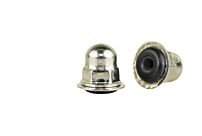 Capped Washer Type Lock Nut 10-24 Steel/Nickel w/Sealer