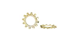 5/16 External Lock Washer Zinc Yellow