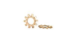 #6 External Lock Washer Bronze