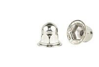 Acorn Type Lock Nut 10-24 Steel/Nickel