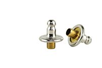 Lift-the-Dot Brass/Nickel Stud